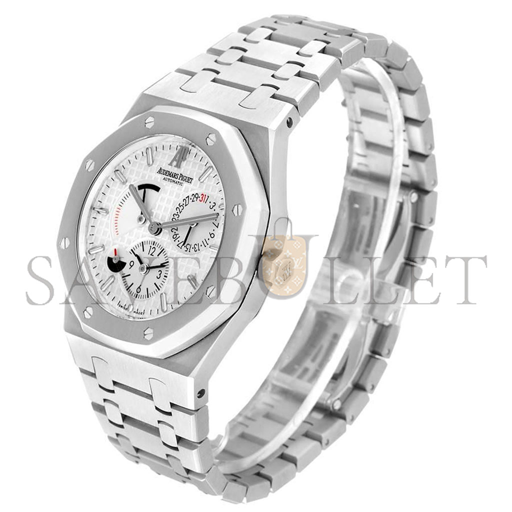 audemars P*g*et royal oak dual time power reserve watch 26120st.oo.1220st.01